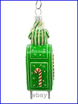 Patricia Breen Please Write Green Mailbox Candy Santa Claus Christmas Ornament