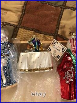 Polonaise Blown Glass ornaments A Christmas Carol Box Set