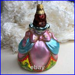 Polonaise Cinderella Set Of Six Handblown Glass Ornaments Kurt Adler