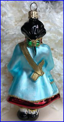 Polonaise Cinderella Set Of Six Handblown Glass Ornaments Kurt Adler
