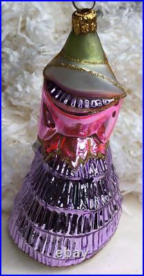 Polonaise Cinderella Set Of Six Handblown Glass Ornaments Kurt Adler