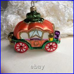 Polonaise Cinderella Set Of Six Handblown Glass Ornaments Kurt Adler