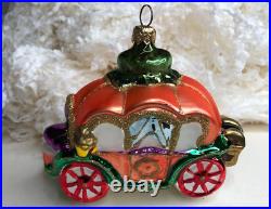 Polonaise Cinderella Set Of Six Handblown Glass Ornaments Kurt Adler