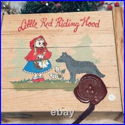 Polonaise Kurt Adler Little Red Riding Hood Ltd. Ed. (4) Glass Ornaments in Box
