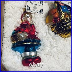 Polonaise Kurt Adler Little Red Riding Hood Ltd. Ed. (4) Glass Ornaments in Box Polonaise Kurt Adler Little Red Riding Hood Ltd. Ed. (4) Glass Ornaments in Box