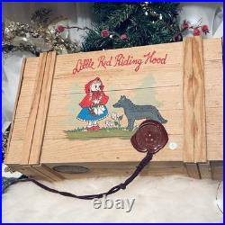 Polonaise Kurt Adler Little Red Riding Hood Ltd. Ed. (4) Glass Ornaments in Box