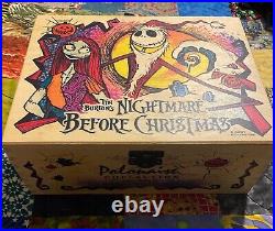 Polonaise Nightmare Before Christmas Jack & Sally Glass Ornament Boxed Set