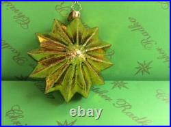 Prototype Radko Star Santa Glass Ornament