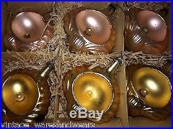 RARE Antique Shell With Pearl Glass Ornaments Italy Gorgeous! Christmas