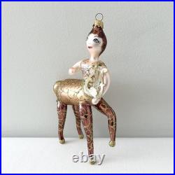 RARE Christopher Radko CENTAUR Glass Christmas Ornament Large 9x7 Vintage 1997