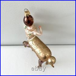 RARE Christopher Radko CENTAUR Glass Christmas Ornament Large 9x7 Vintage 1997