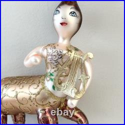 RARE Christopher Radko CENTAUR Glass Christmas Ornament Large 9x7 Vintage 1997