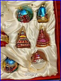 RARE Hotel Del Coronado COMMEMORATIVE SET OF 14 Ornaments Christmas 1993-2006