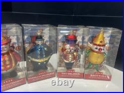 RARE Macy's Thanksgiving Day Parade Balloon Christmas Ornaments Lot Elf Fireman