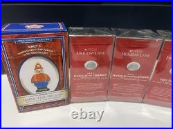 RARE Macy's Thanksgiving Day Parade Balloon Christmas Ornaments Lot Elf Fireman