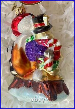 RARE NWT Radko SWEET SONGS OF CHRISTMAS 1019973 Glass Ornament 2018 withGift Box