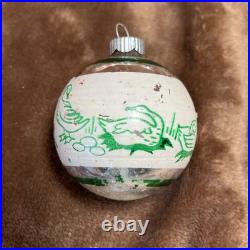 RARE Set Vintage Glass 12 Days of Christmas Ornament Shiny Brite Only 10 In Set