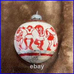 RARE Set Vintage Glass 12 Days of Christmas Ornament Shiny Brite Only 10 In Set