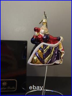 RARE VTG Christopher Radko DISNEY Alice in Wonderland QUEEN OF HEARTS Ornament