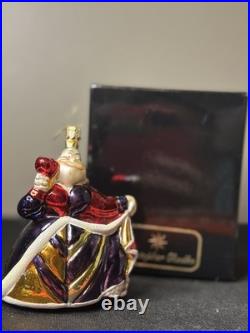 RARE VTG Christopher Radko DISNEY Alice in Wonderland QUEEN OF HEARTS Ornament