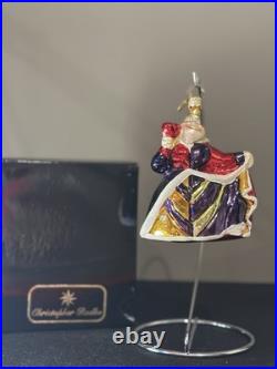 RARE VTG Christopher Radko DISNEY Alice in Wonderland QUEEN OF HEARTS Ornament