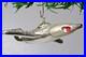RARE-Vintage-Blown-Glass-Fighter-JET-AIRPLANE-Christmas-Ornament-Carlini-Italy-01-gpgj