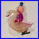 RARE-Vintage-De-carlini-Italy-Glass-Christmas-Clip-Ornament-Boy-Elf-Riding-Swan-01-jc