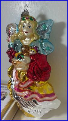 Radko Angel Of Mercy Handmade Vintage Ornament