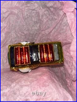 Radko Christmas Ornament What a Jolly San Fran Francisco Trolley 1020539 NWT New