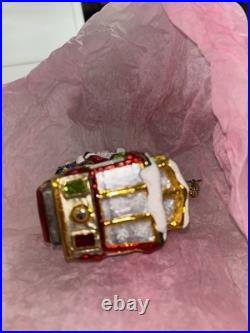 Radko Christmas Ornament What a Jolly San Fran Francisco Trolley 1020539 NWT New