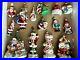 Radko-Christmas-Ornaments-LOT-OF-17-Santa-Claus-Snowman-Frosty-Reflector-Icicle-01-pzqq