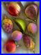 Radko-Christmas-Ornaments-Lot-of-8-Fruits-grapes-peaches-lime-pomegranate-01-gu