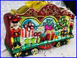 Radko Cracker Carriage Nutcracker B&O Railroad Train Collection Ornament NWT2009