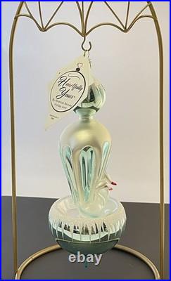 Radko Heartfully Yours Christmas Winter Splash-A Light Blue New Tags Box #23/90