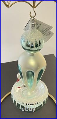 Radko Heartfully Yours Christmas Winter Splash-A Light Blue New Tags Box #23/90