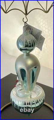 Radko Heartfully Yours Christmas Winter Splash-A Light Blue New Tags Box #23/90