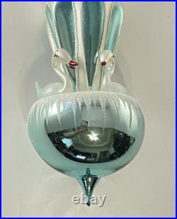 Radko Heartfully Yours Christmas Winter Splash-A Light Blue New Tags Box #23/90