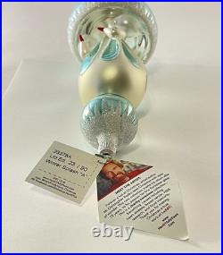 Radko Heartfully Yours Christmas Winter Splash-A Light Blue New Tags Box #23/90