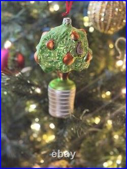 Radko Partridge In A Pear Tree 12 Days Of Christmas 1993 Ornament 8/5000 No Box