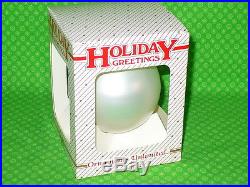 Rare 1998 eBay Glass Ball Christmas Tree Ornament Holiday Collectible
