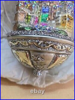 Rare 2008 Waterford Times Square 100 Anniversary Ball Drop Christmas Ornament