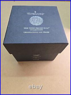 Rare 2008 Waterford Times Square 100 Anniversary Ball Drop Christmas Ornament