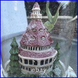 Rare Annual Hotel Del Coronado 2007 Topiary Glass Christmas Ornament W Box