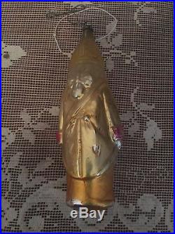 Rare Antique Revolutionary Soldier Boy Glass Christmas Ornament. Figural. German