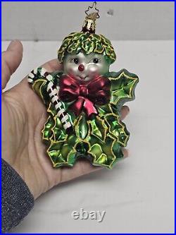 Rare Collectible Christopher Radko 2002 Holly Jean Christmas Ornament AZ