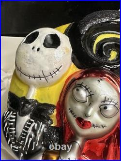 Rare DISNEY Christopher Radko JACK & SALLY Nightmare Before Christmas Ornament Rare DISNEY Christopher Radko JACK & SALLY Nightmare Before Christmas Ornament