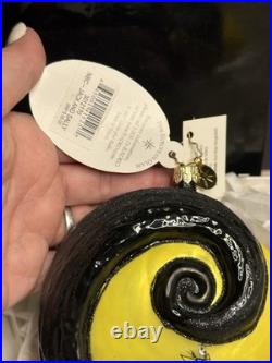 Rare DISNEY Christopher Radko JACK & SALLY Nightmare Before Christmas Ornament Rare DISNEY Christopher Radko JACK & SALLY Nightmare Before Christmas Ornament