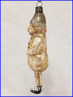 Rare German 1910-1920 Keystone Cop With Annealed Legs Christmas Ornament