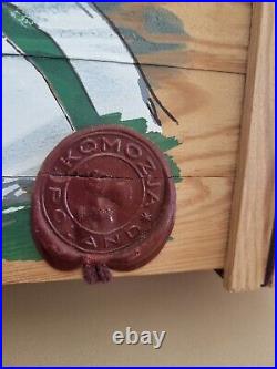 Rare Komozja Polonaise Collection Ornaments Wood Box Evolution Of A Polonaise