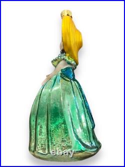 Rare Kurt Adler Gone With The Wind Polonaise Blown Glass Christmas Ornament FLAW